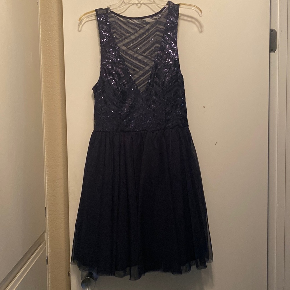 Midnight blue dress